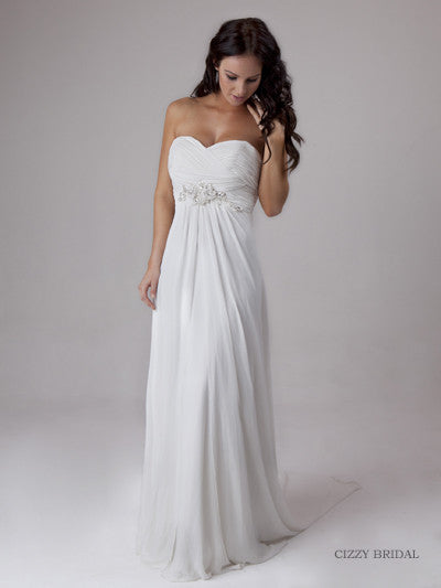 Chiffon Wedding Gown