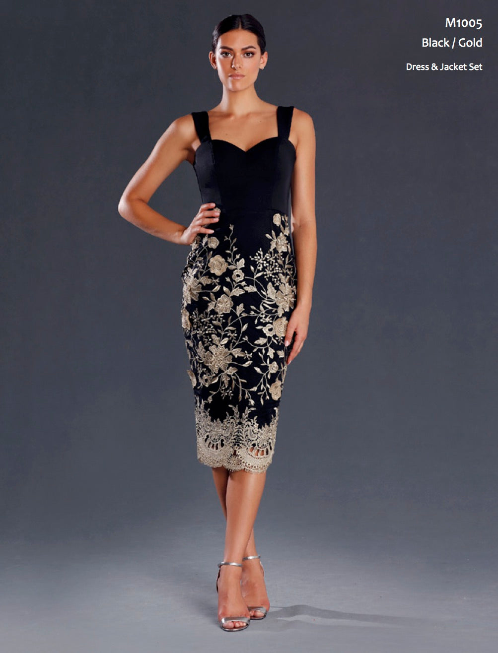 Jadore Mother of the Bride Classic Dress and Jacket |White Label M1005 Rendezvous Designs Jadore Mother of the Bride Classic Dress and Jacket |White Label M1005 Rendezvous Designs