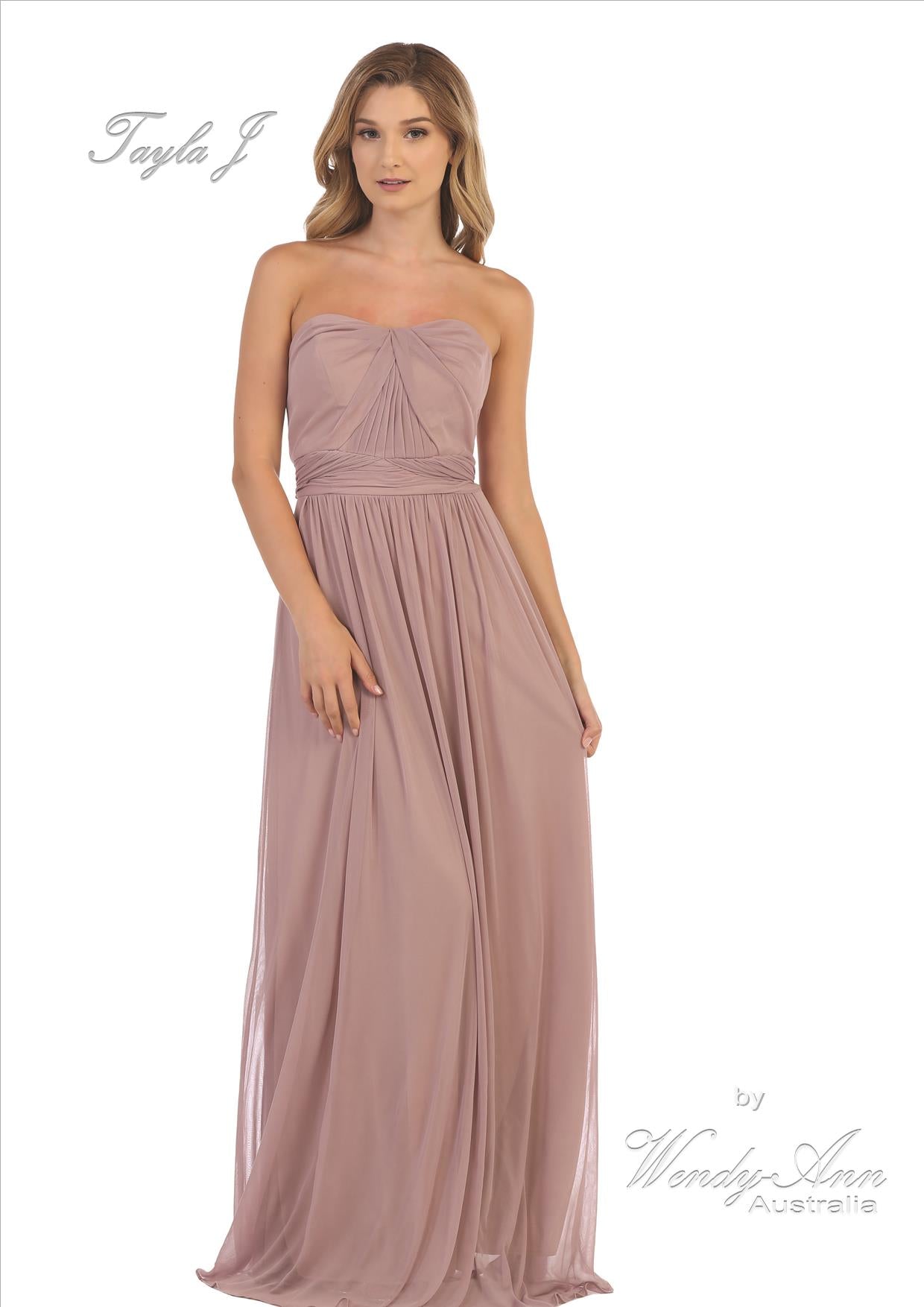 Create your Own Design Convertible Brdiesmaid's Gown | Tayla J T6133 Rendezvous Designs Create your Own Design Convertible Brdiesmaid's Gown | Tayla J T6133 Rendezvous Designs