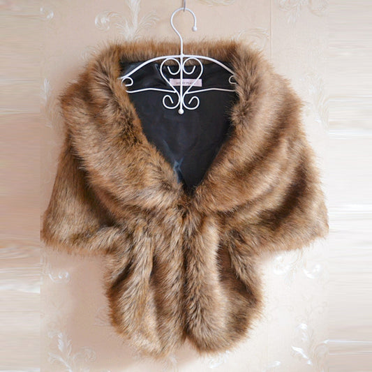 F101 Faux Fur Fashion Wrap.